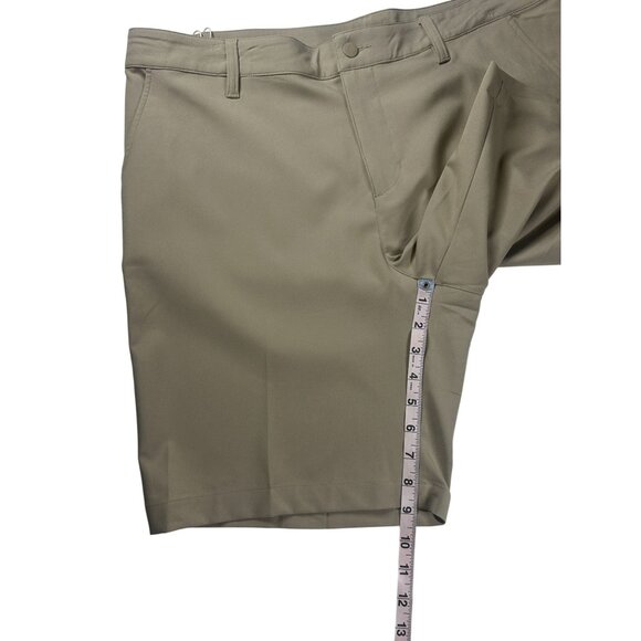 Adidas Golf‎ Hemp Shorts Men's Size 38 Tan Polyester NEW - Picture 5 of 9